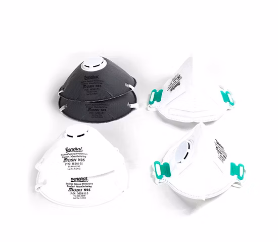 Atacado Padrão FDA Niosh N95 Confortável Descartável 4ply Respirador de Partículas Protetora contra Poeira Máscaras de Segurança N95